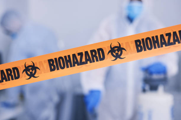 Professional Unattended Death Cleanup technician working in Falls City, NE